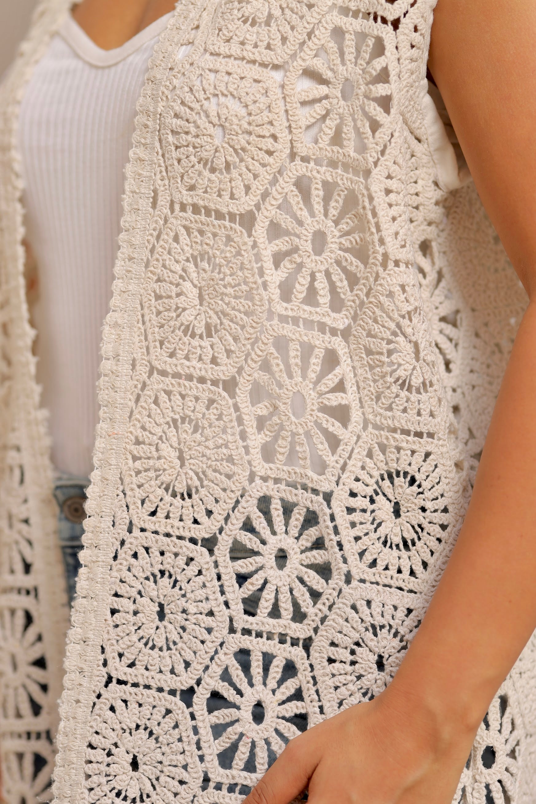 Modiva Crochet Vest