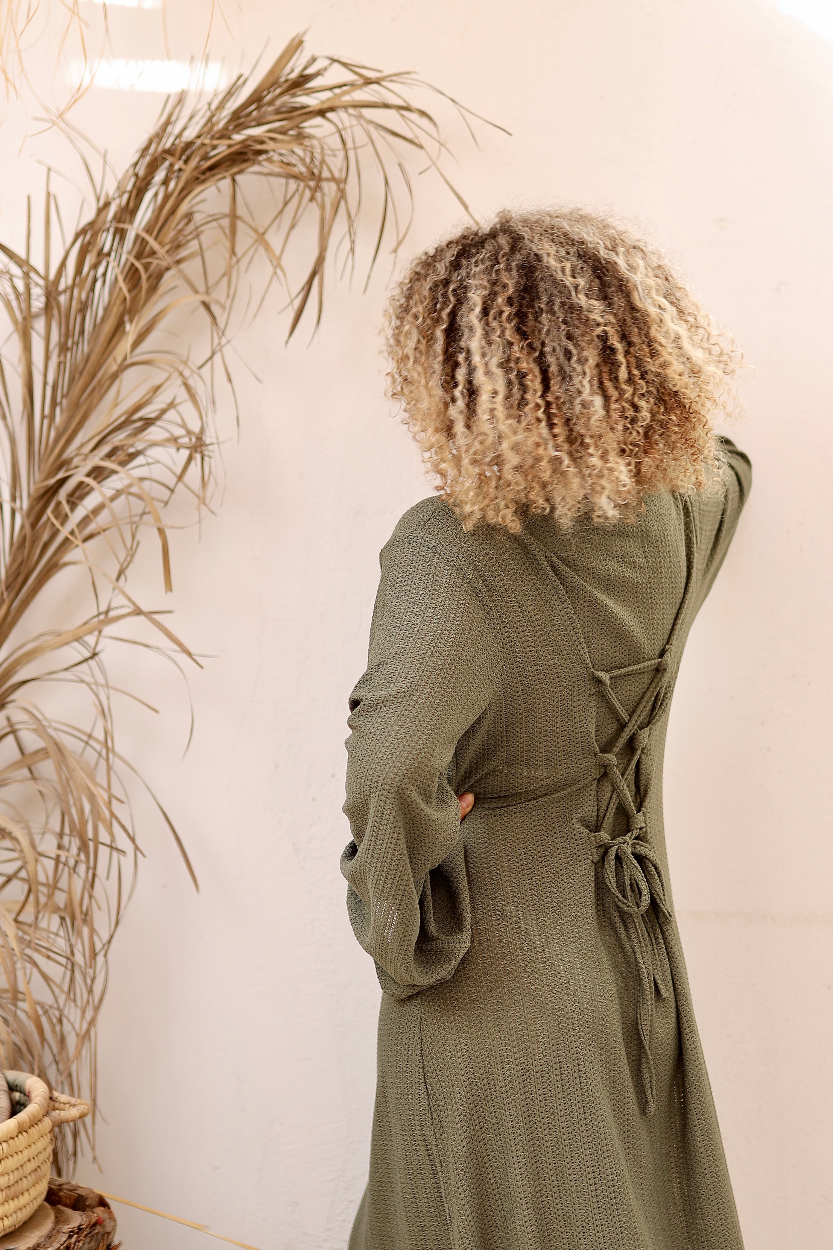 Olive Beach Dress--