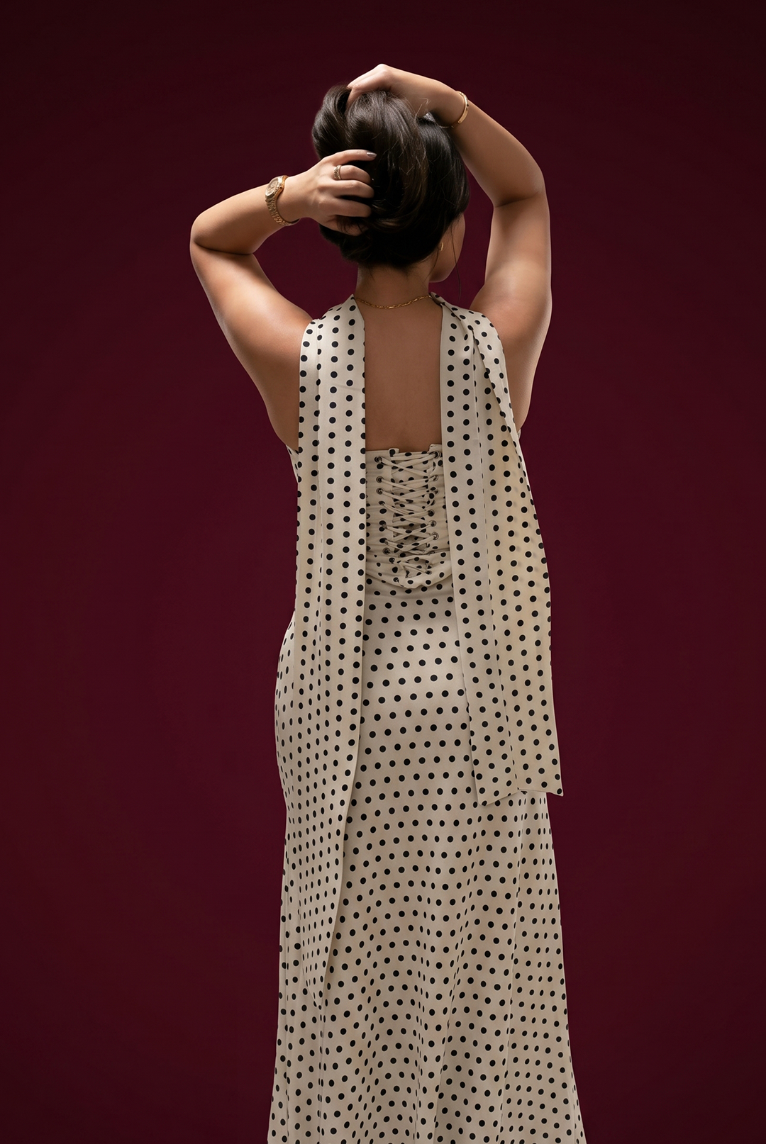 Polka allure white