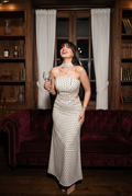 Polka allure white