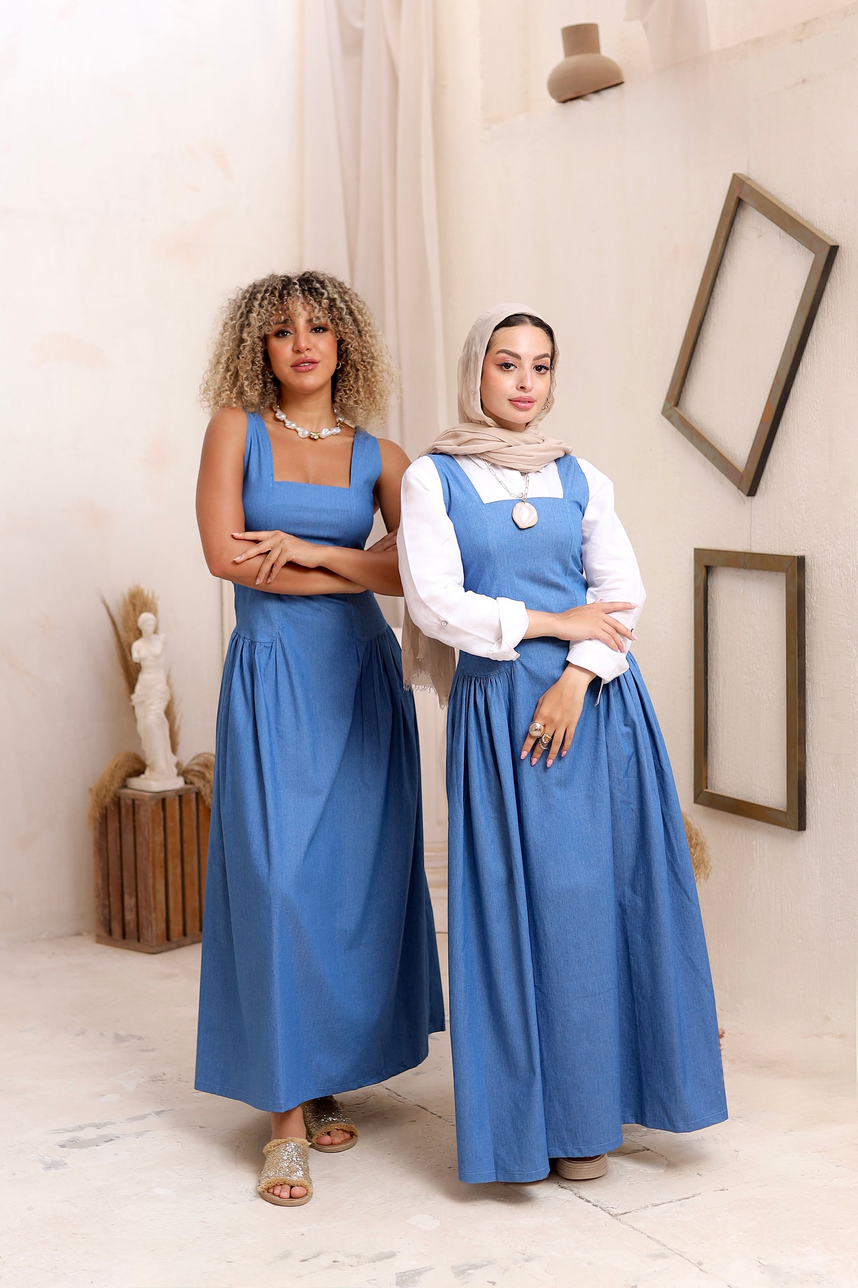 Modiva Denim Charm Dress--