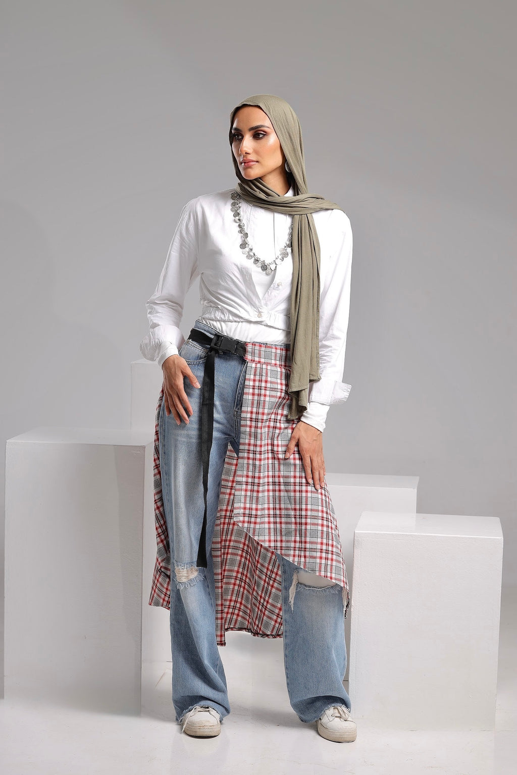 Belted overlay