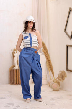 modiva draped pants
