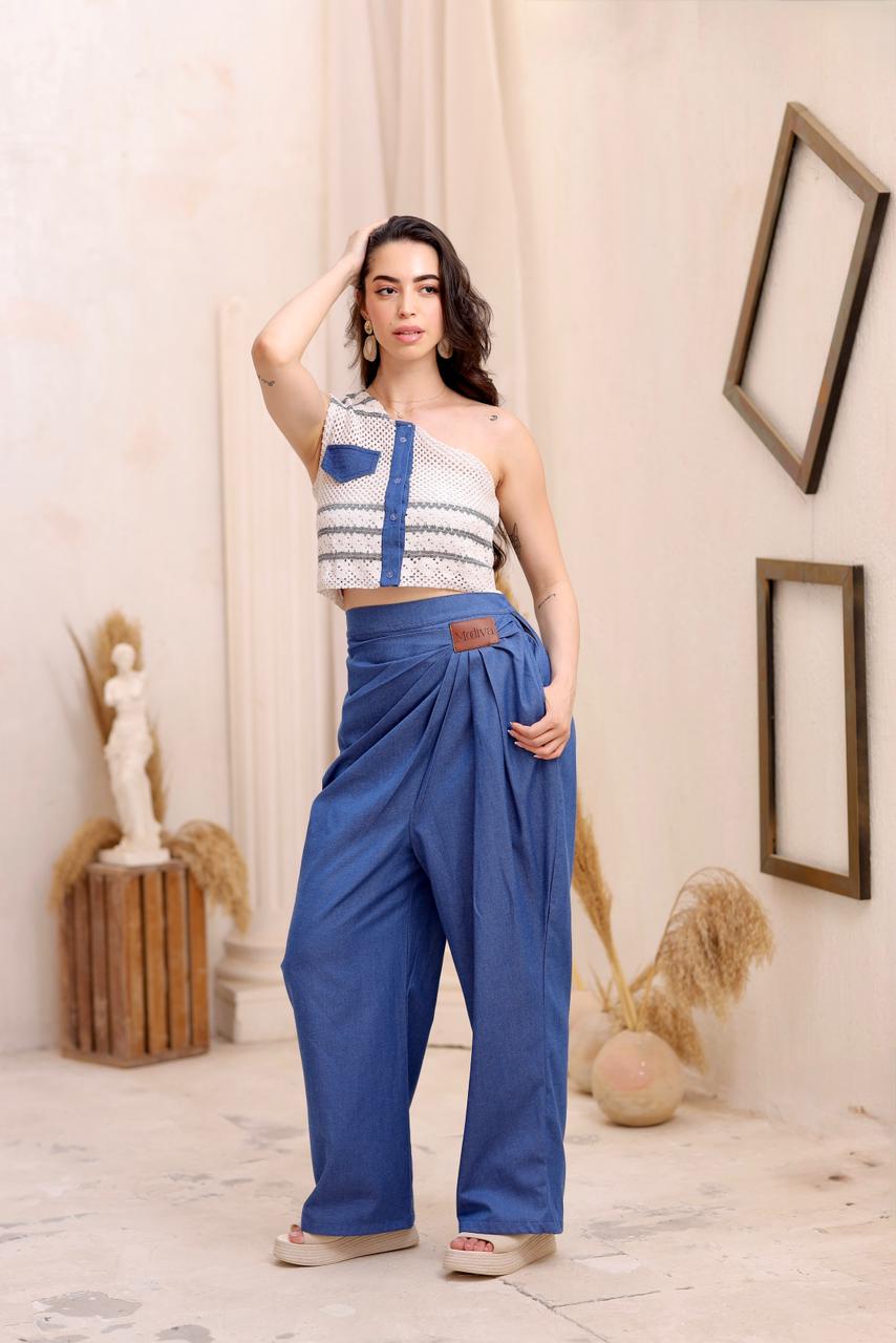modiva draped pants